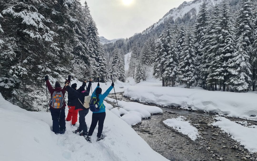 Schneeschuhwanderung auf den Alpspitz