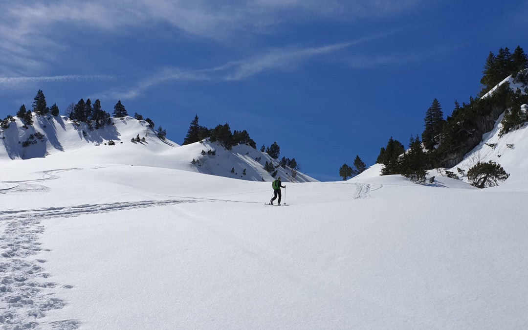 Fürstliche Schneeschuhtour auf den Schönberg